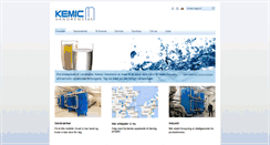 Desktop Screenshot of kemic.dk
